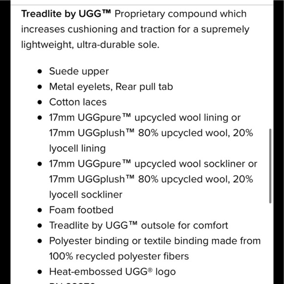 New UGG × Charcoal Neumel Chukka Suede in Chestnut Men's Sz 9 - Picture 5 of 15